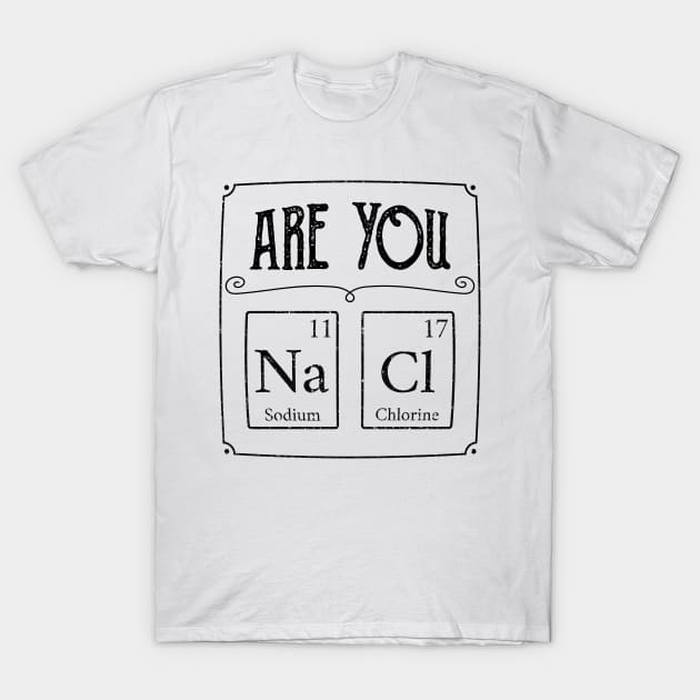 Why so salty Na Cl element Funny gamer gaming gift T-Shirt by MrTeee